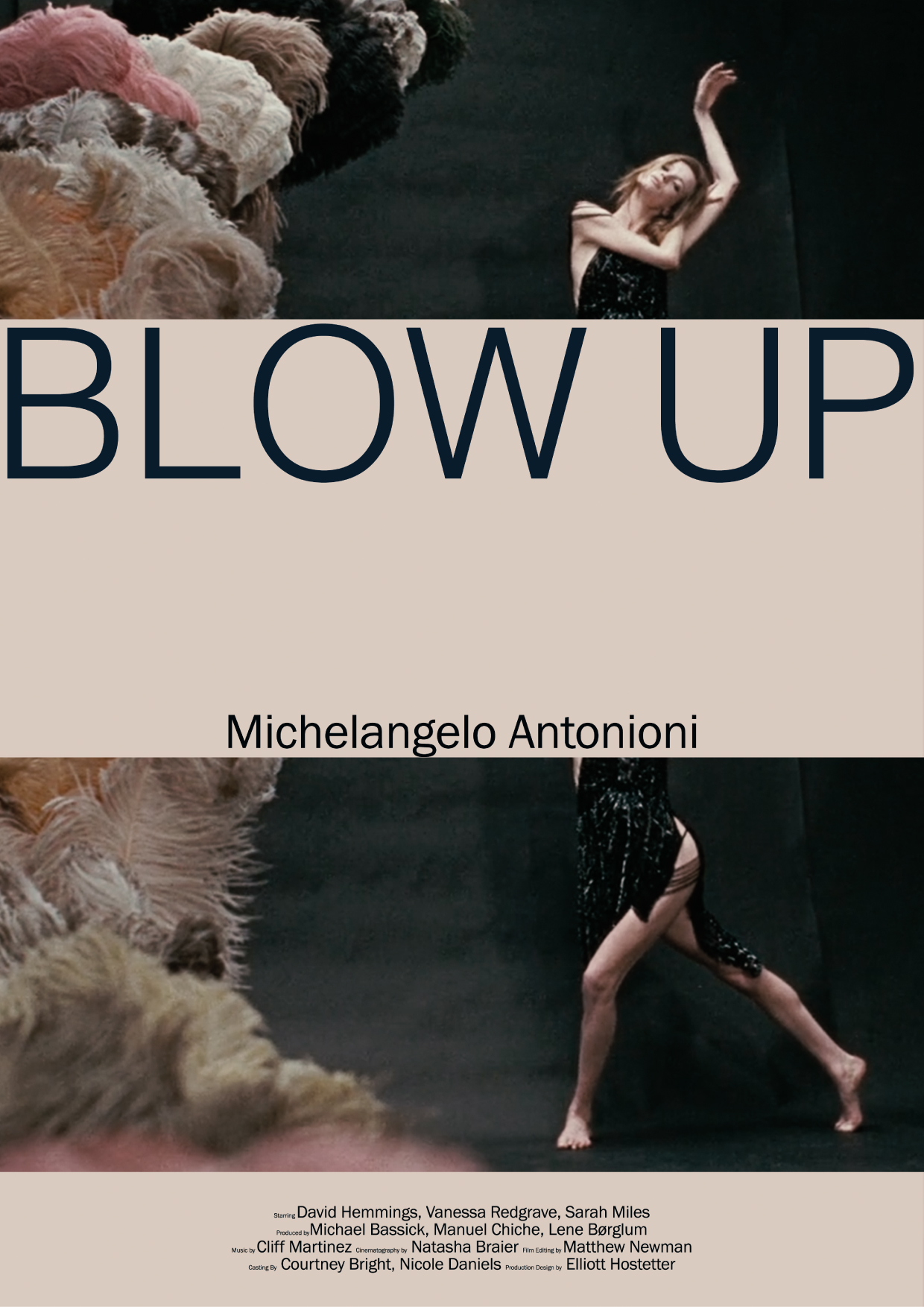 Blow Up Experimental Film Poster پوستر تجربی فیلم Blow Up